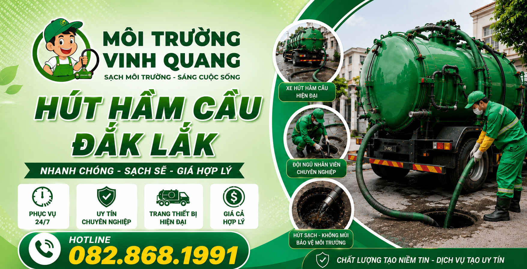 Hút Hầm Cầu Buôn Mê Thuột
