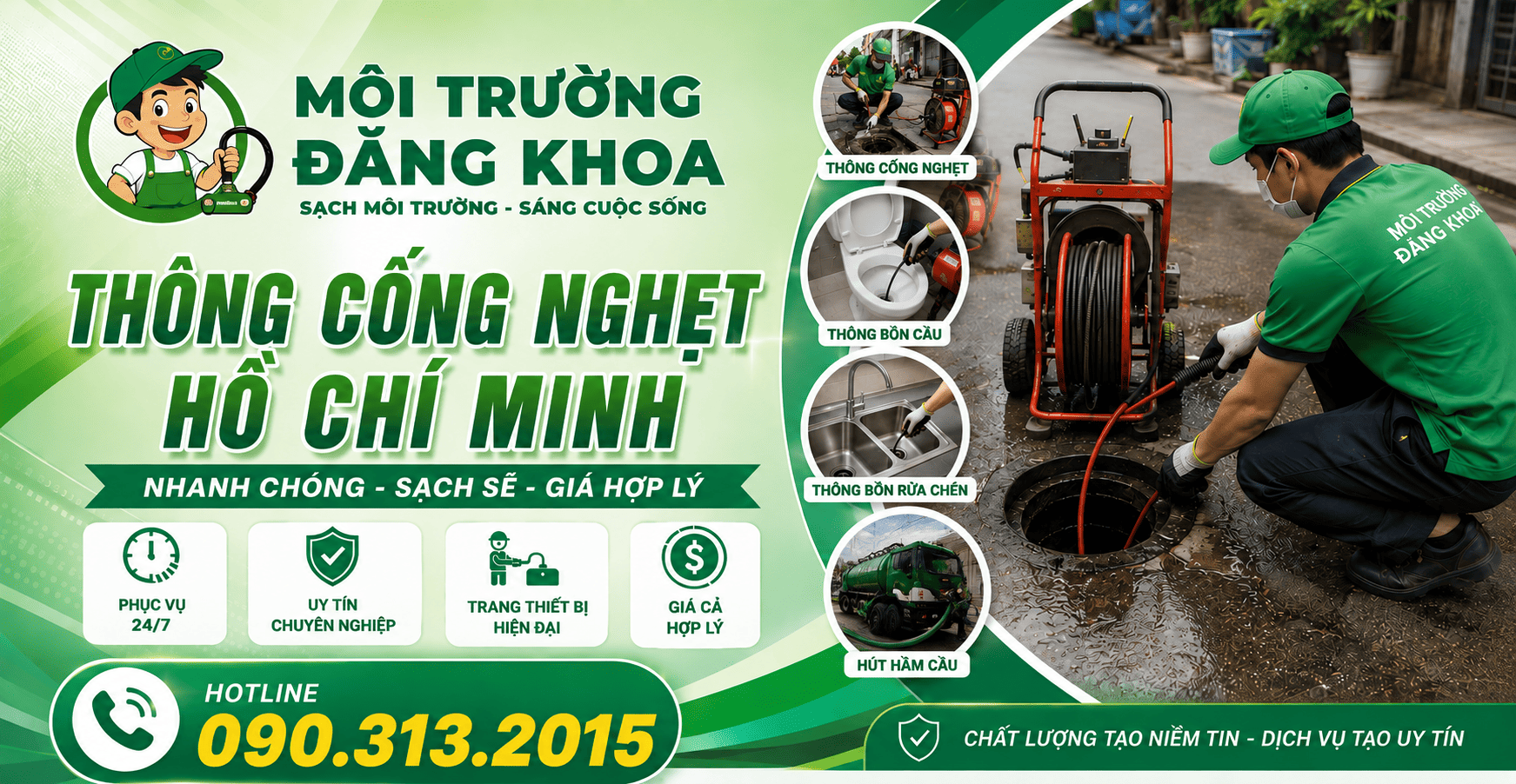 Thông Cống Nghẹt Hồ Chí Minh
