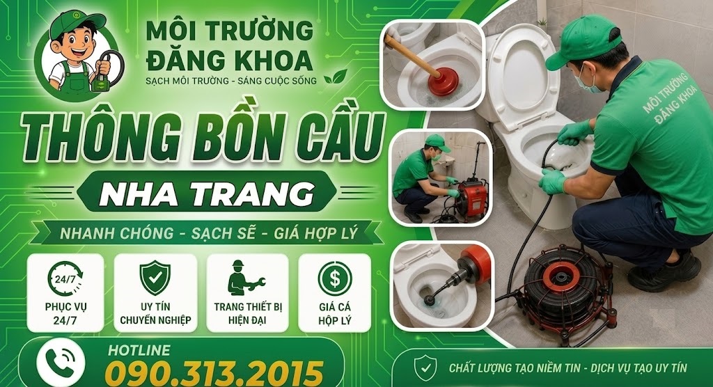 Thông Bồn Cầu Tại Nha Trang